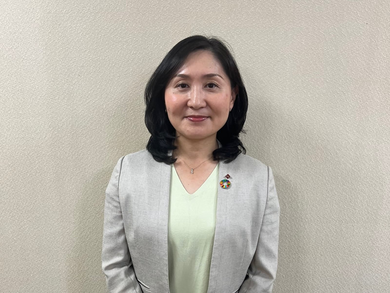 四日市支社　支社長　前畑　景子様の写真